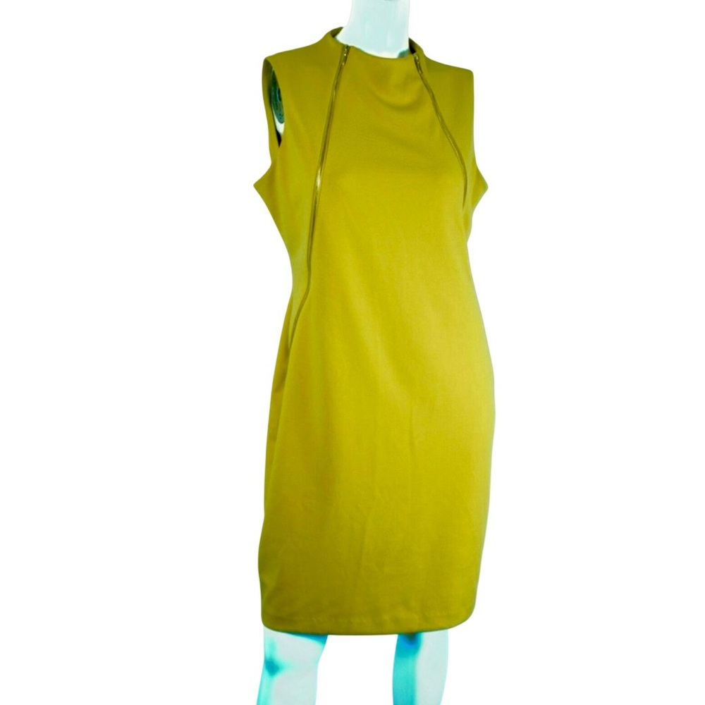 Calvin Klein Sheath Midi Sleeveless Dress